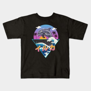 Dolphin Wave Kids T-Shirt